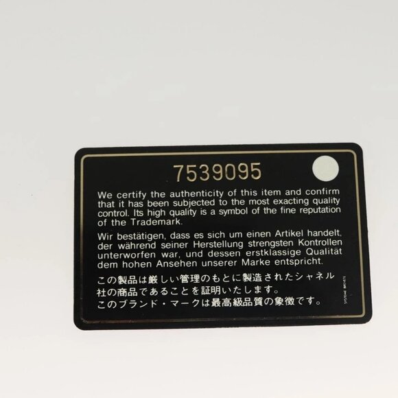 CHANEL Hand Bag Denim Light Blue Silver CC Auth - Picture 6 of 15